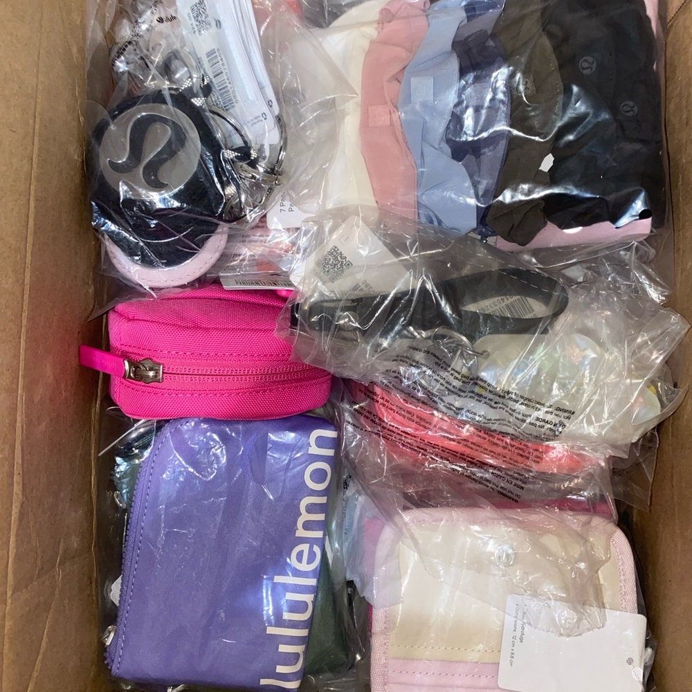 lululemon athletica assorted colorful key & card holders - Picture 8 of 16